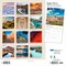 Magic Places | 2026 12 x 24 Inch (Hanging) Monthly Square Wall Calendar | Foil Stamped Cover